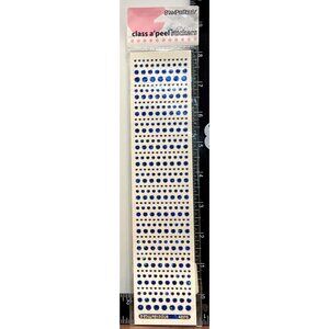 HTF RARE Stampendous! Class a'Peel Dot Sparklers Stickers Blue AC672HSB